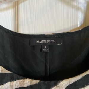Lafayette 148 black and white swing top